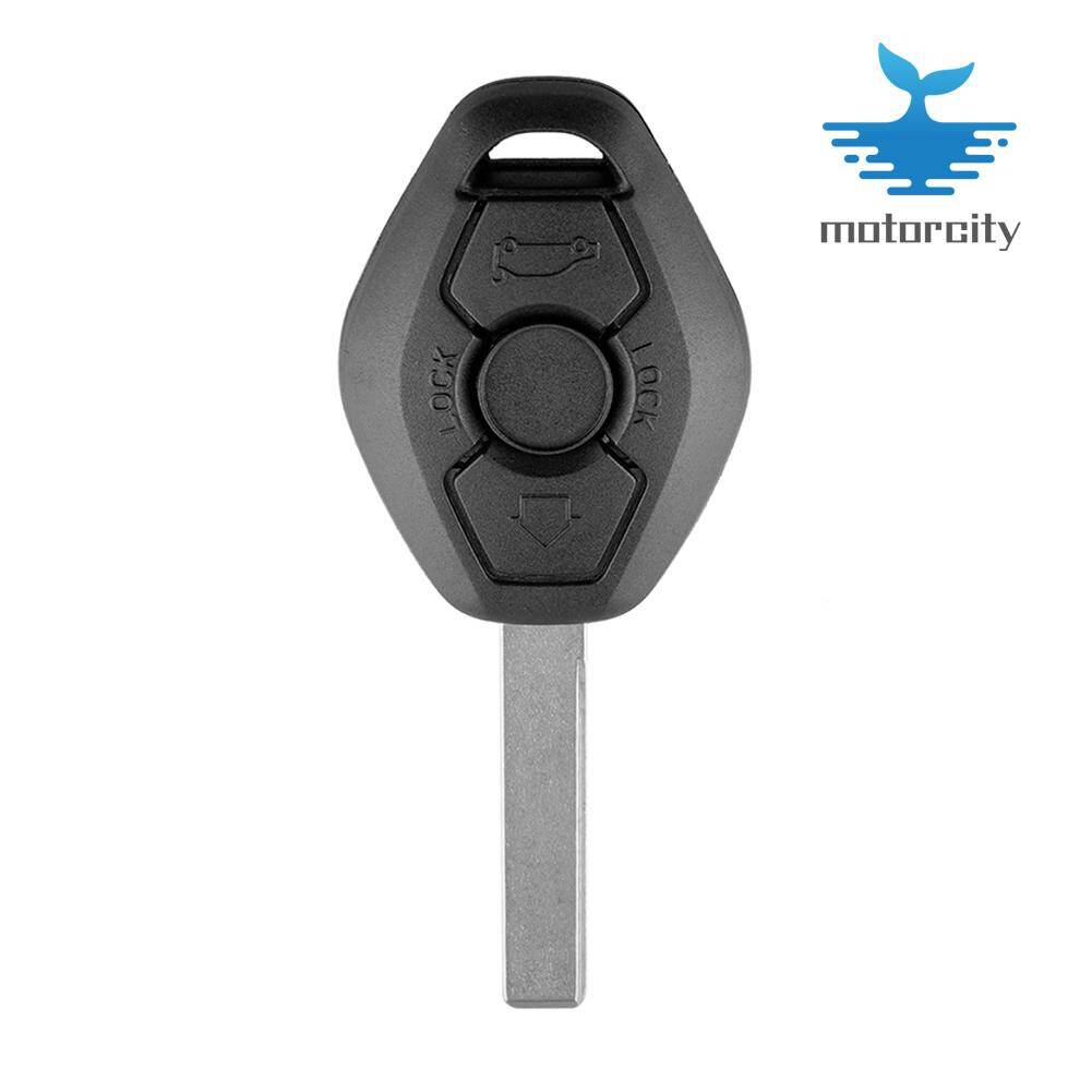  Vỏ Bọc Chìa Khóa Xe Hơi Điều Khiển Từ Xa 3 Nút Vỏ Thay Thế Cho BMW E81 E46 E39 E60 