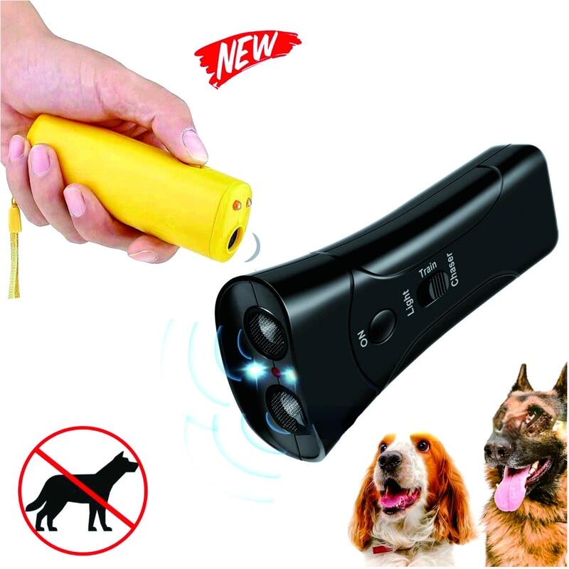 Đèn chiếu tia siêu âm cho chó Báo cáo từ thiết bị chống sủa cho chó Thiết bị huấn luyện chó báo cáo bằng laser
