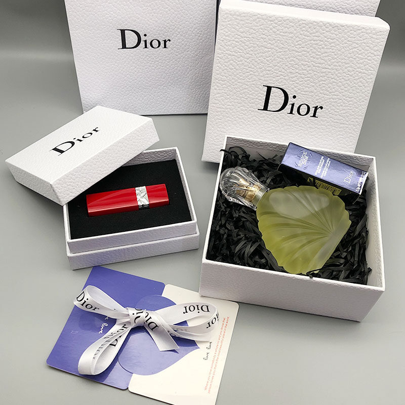 Box Dior/counter Dior lipstick gift box paper bag perfume paper