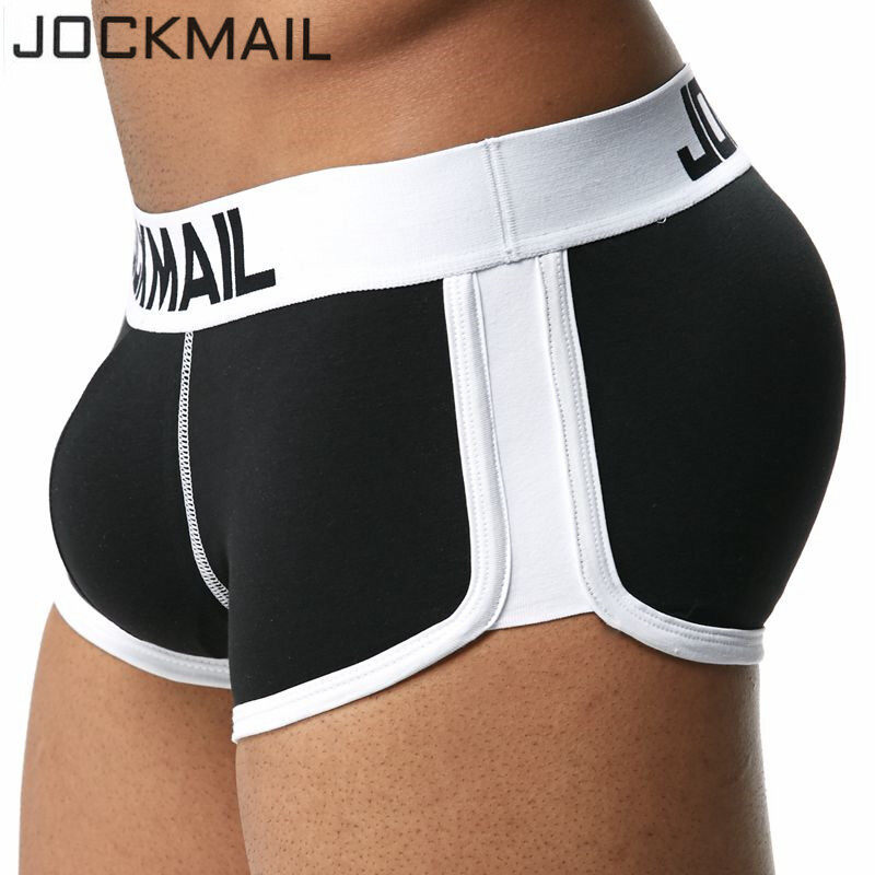 Jockmail Quần Lót Nam Quần Lót Boxer Quần Lót Nâng Ngực Nâng Ngực Quần Lót Boxer Nam Quần Lót Rộng