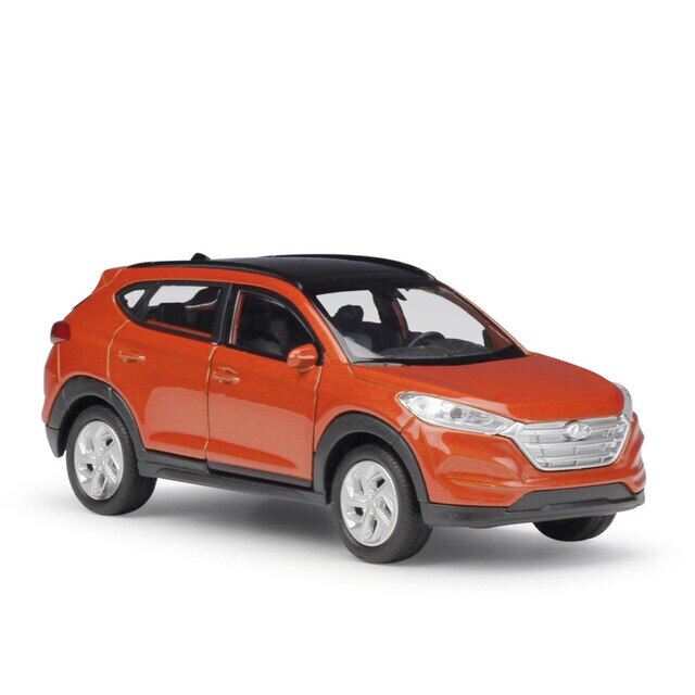 WELLY Diecast 1:36 Car Similator Hyundai Audi Benz BMW GTR Toy Vehicle Model Pull Back Car Alloy Metal Toy Kid Gifts Collection - 6