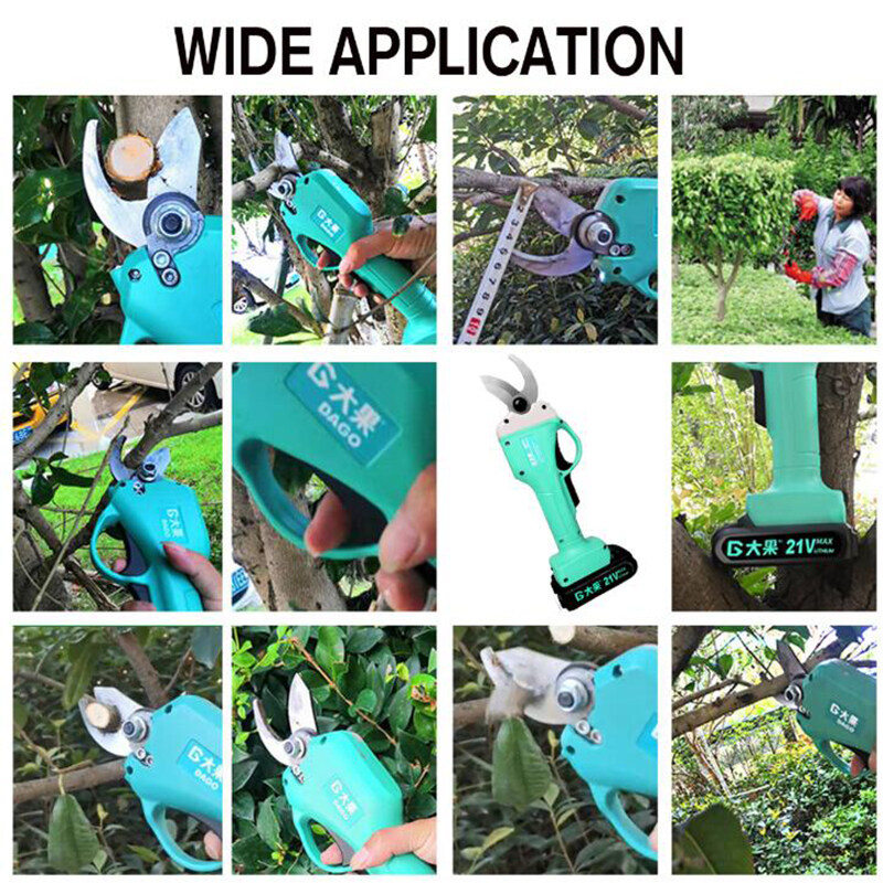 Generic 21V 40mm Wireless Electric Rechargeable Sciss*rs Pruning Shears