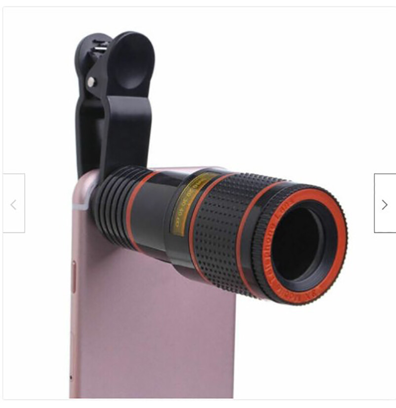 Ống kính máy ảnh di động ống kính viễn vọng Ống kính iPhone ống kính zoom quang ống kính Clip-on