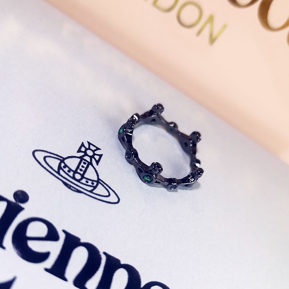 Nhẫn Vivienne Westwood Nhẫn Vương Miện Sao Thổ Nhẫn Đẹp Tinh Tế Vivienne Westwood Weiwei Ann