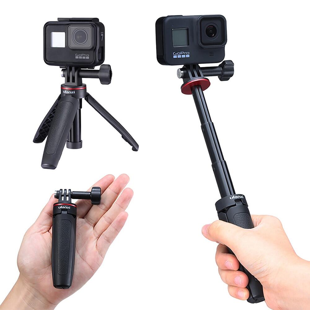 Tay cầm máy ảnh hành động gopro mt-09 giá đỡ ba chân mini nối dài giá đỡ ba chân gắn tay cầm cho máy quay thể thao gopro hero 11 10 9 8 7