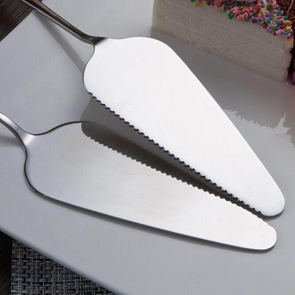 style 1 Lalang Stainless Steel Pie Cake Server Slicer Pizza Server 