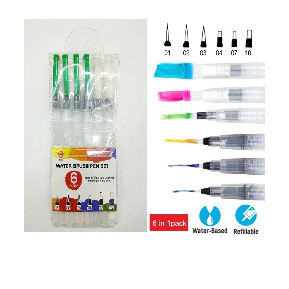 Cọ nước bộ 6 cây wp-06