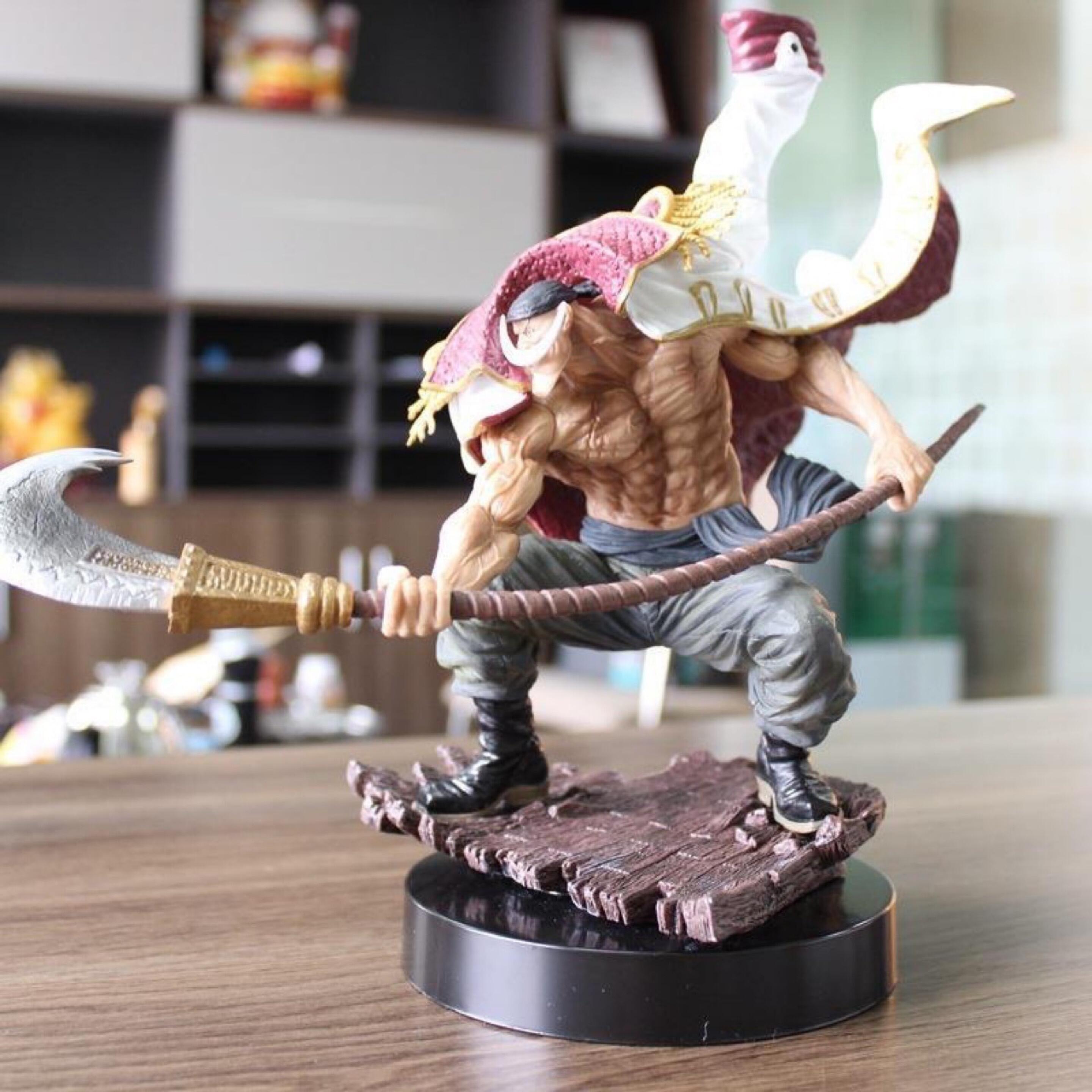 Mô hình one piece amine râu trắng newgate 1/7 cướp biển edward pvc onepiece điêu khắc thẻ team action mô hình đồ chơi