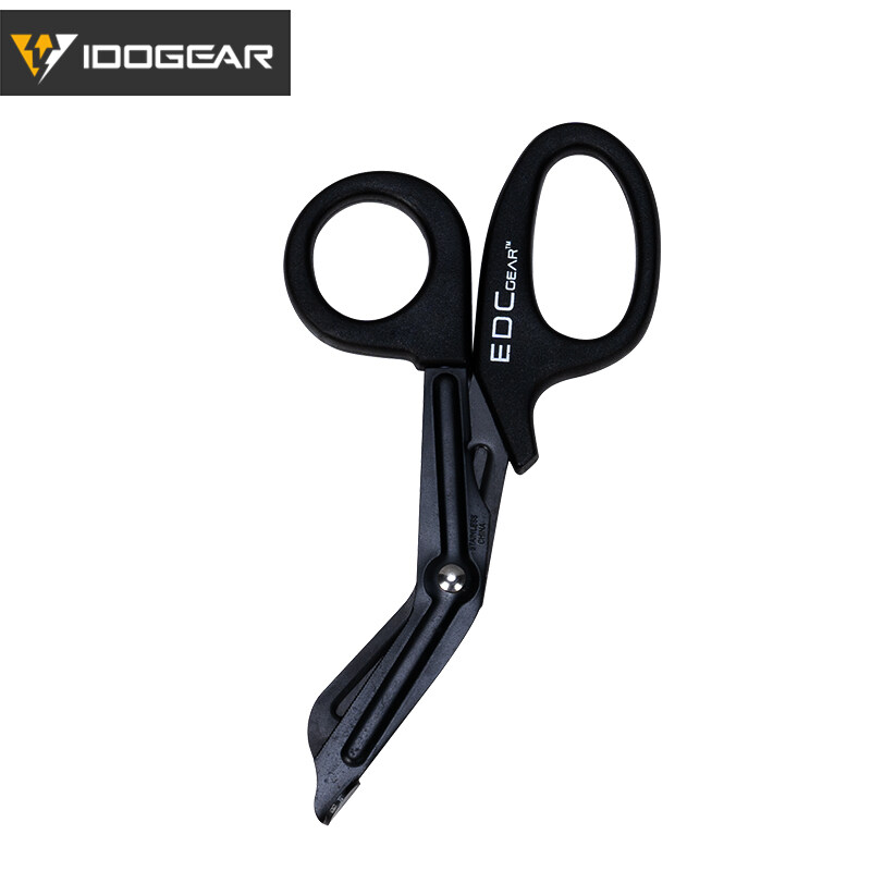 IDOGEAR Tactical Medical Scissors Emergency First Aid Shears Bandage Paramedic EMT EDC IFAK Gear ราคา 226 บาท*ส่งฟรี