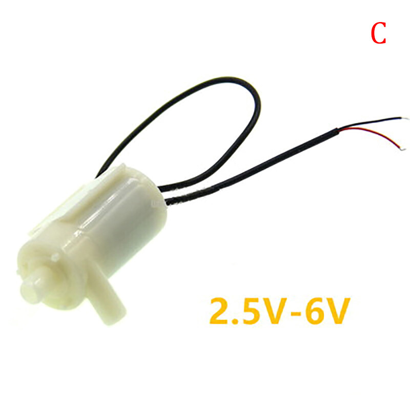 Máy Bơm Nước Mini Chìm Siêu Nhỏ USB, Cho Bể Cá Đài Phun Nước Hồ Cá DC Động Cơ - 5