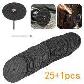 Dremel 26pcs 1/8" Abrasive Cutting Discs with Mandrels