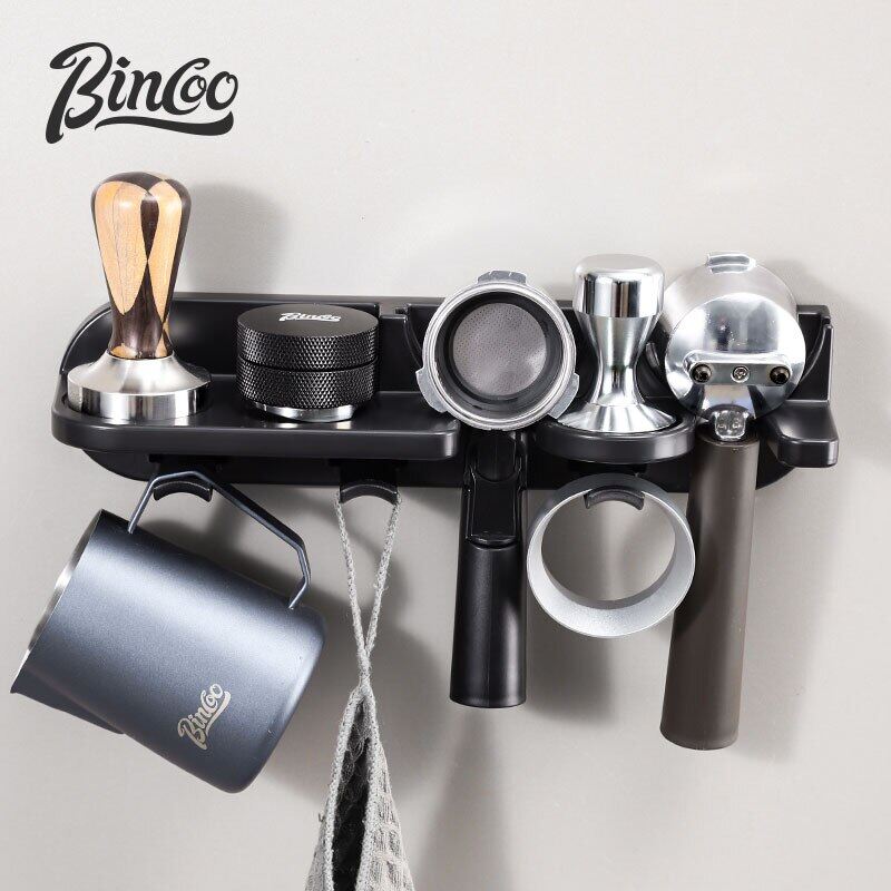 Bincoo bộ lọc di động 51/58mm bộ cà phê giá đỡ tay cầm nhóm giá treo tường miễn phí máy pha cà phê espresso phụ kiện đồ đựng cà phê