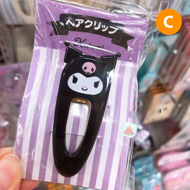 Sanrio Kẹp Tóc Melody Cinnamoroll Băng Đô Kẹp Tóc Hoạt Hình Hello Kitty