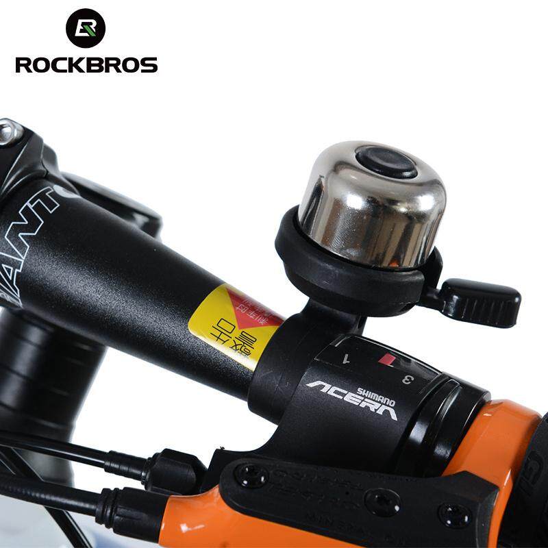 ROCKBROS ขี่จักรยาน MTB จักรยานจักรยานแหวนระฆังจิ๋ว CLEAR Loud แตรทองแดงเสียงขี่จักรยานแหวน Handlebar Bells จักรยานอุปกรณ์เสริม