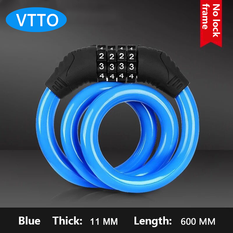 Khóa xe đạp vtto mã số 4 chữ số kết hợp khóa xe đạp khóa an toàn xe đạp thiết bị xe đạp khóa chống trộm mtb