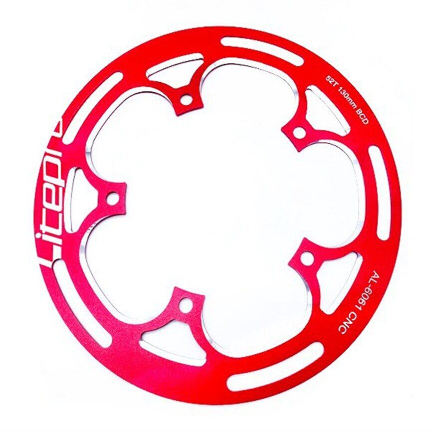 Litepro MTB Road Bike Chainwheel Protector LP 52/53T 54T Guard Plate Defend Crankset Chainring Prote