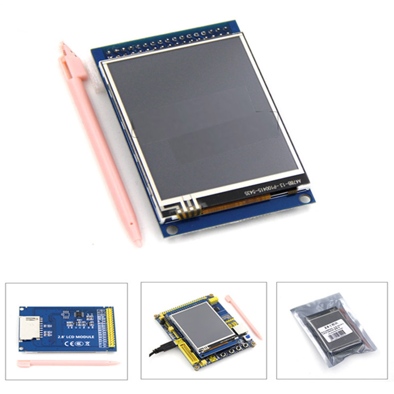 2.8 inch cảm ứng tft màn hình lcd mô-đun màn hình resolve 240*320 drive ili9341 2.8 "bộ tự làm