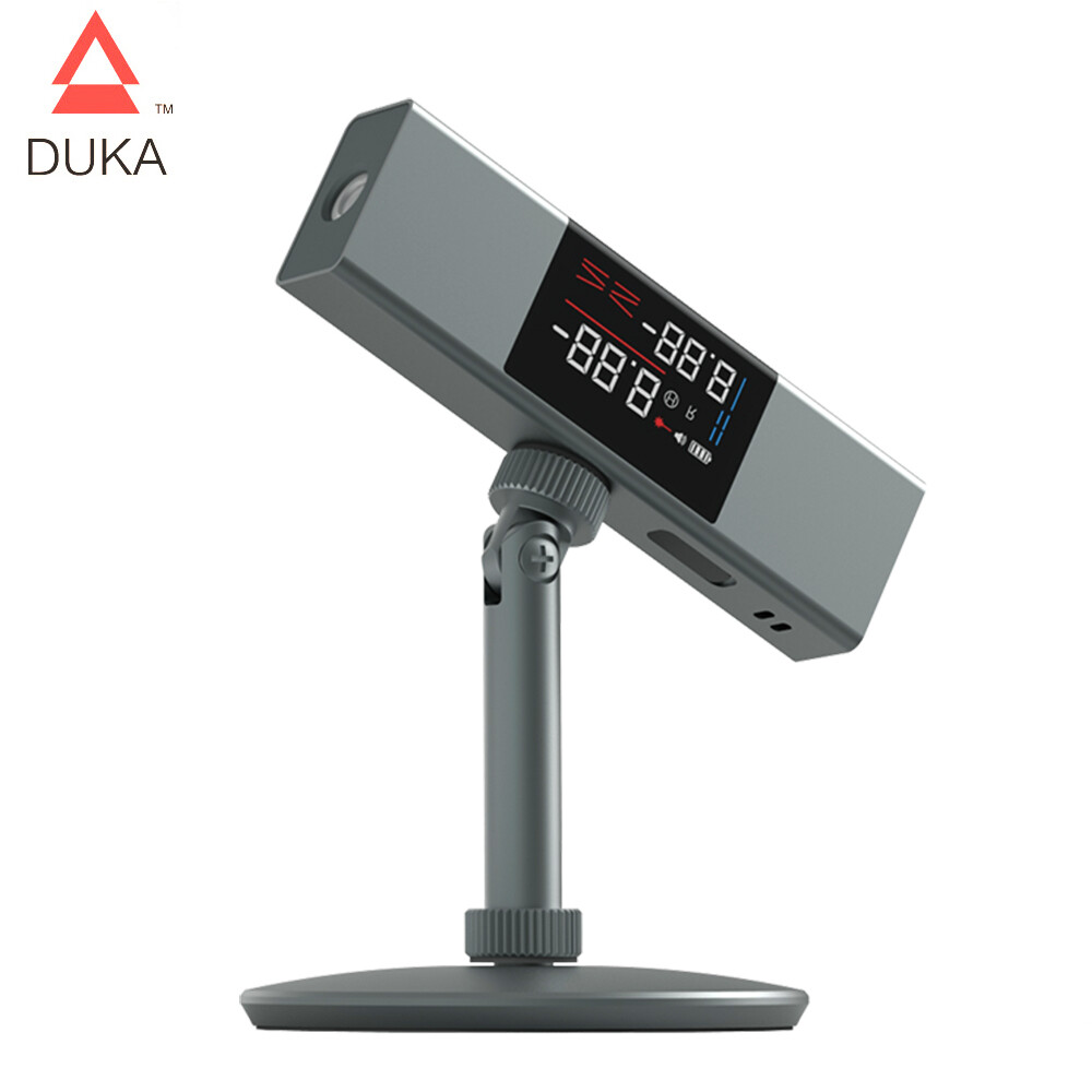 AtuMan DUKA LI1 Thước Đo Góc Kỹ Thuật Số Thước Đo Góc Vát Và Mức Có Thể Sạc Lại Máy Đo Độ Nghiêng 360 ° Đúc/Màn Hình LED Kép/Dây Song Phương