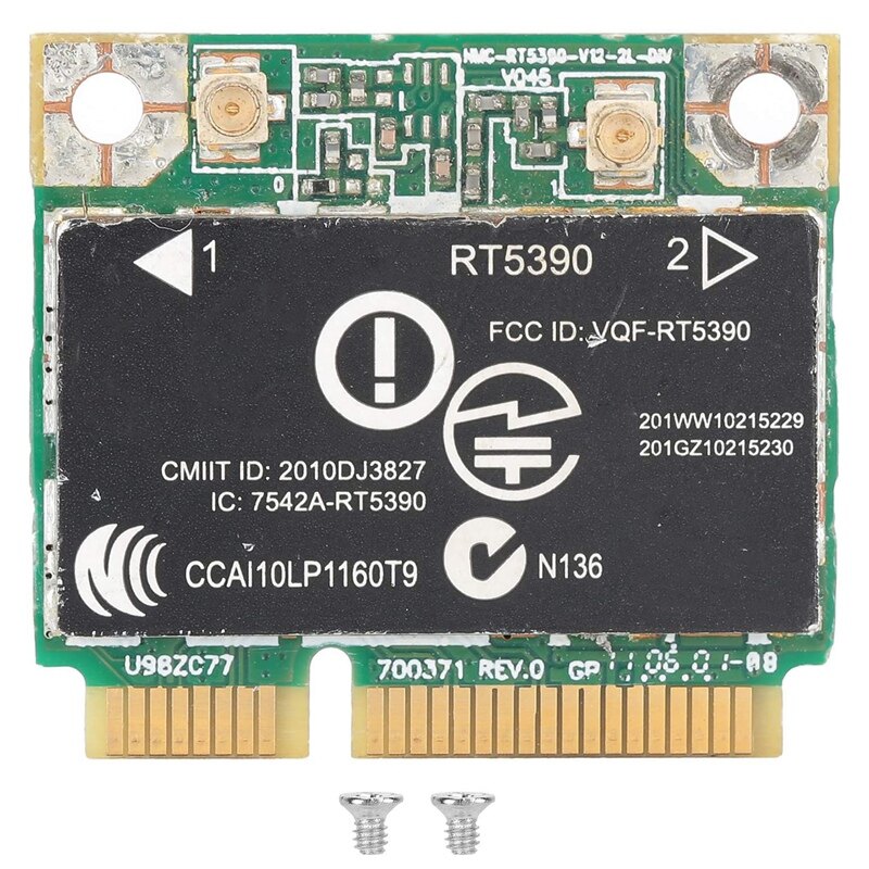 RT5390 Half Mini PCIIE Interface 802.11B G N Wireless Network Card WiFi