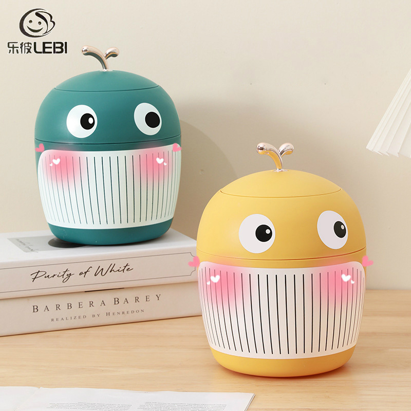 DANLE【จัดส่งฟรี】ถังขยะพลาสติก ถังขยะตั้งโต๊ะ ที่ใส่ขยะขนาดเล็ก ถังขยะพลาสติกตั้งโต๊ะ ถังขยะ ถังขยะมินิมอล แบบพกพา ถังขยะสำนักงาน กล่องอเนกประสงค์ ตะกร้าขยะสำนักงานขนาดเล็ก ถังขยะในรถ ถังขยะเล็กน่ารัก ให้โต๊ะไม่รก ราคา 96 บาท*ส่งฟรี