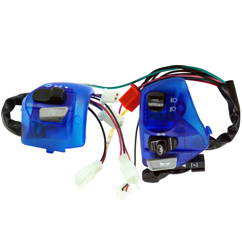 Công Tắc Tay Cầm Xe Máy Trong Suốt Với Đèn Cho YAMAHA MIO (Phải Và Trái)