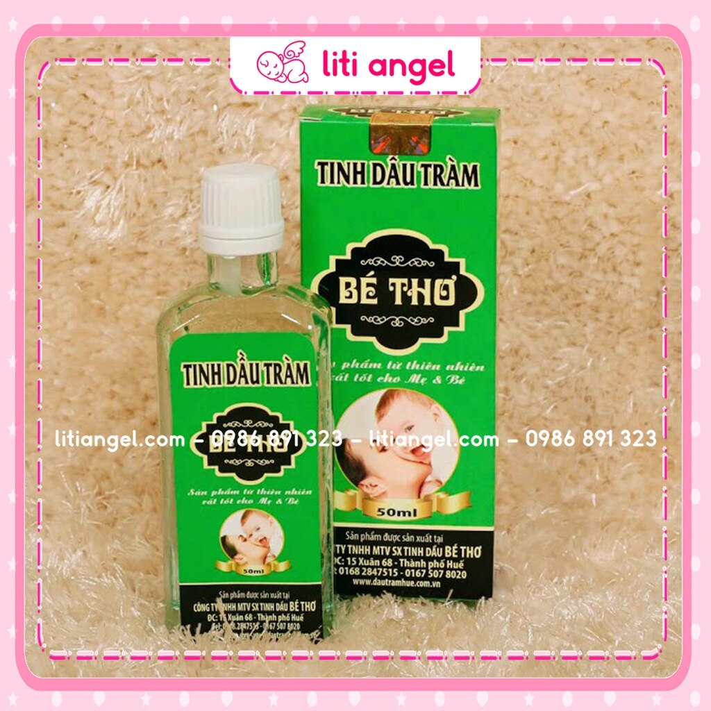 Tinh dầu tràm Bé Thơ cho bé nhiều dung tích 50-100ml