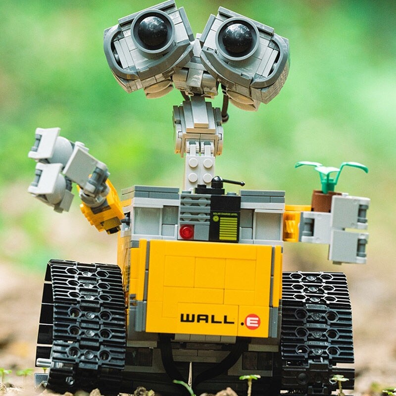 ☎♠❅ Cg6603xex23 Tương thích với LEGO WALL-E 21303 Star Wars Đồ chơi giáo dục lắp ráp khối xây dựng mô hình đồ chơi nam