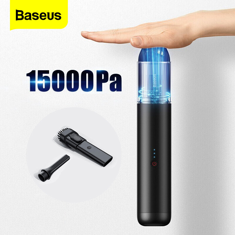 baseus 15000pa car vacuum cleaner 135w rechargeable handheld cordless duster