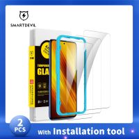 SmartDevil ฟิล์มกระจกเทมเปอร์สำหรับ Xiaomi 15T Pro Mi 14T Pro Mi 13T 12T Xiaomi 17 Pro Max Poco F8 Pro Poco F8 Ultra Poco X8 Pro Max X7 Pro X6 Pro F7 Ultra F7 Pro F6 F3 F4 F5 X5 X3 Pro K90 Pro Max Note11 Pro Note 15 Pro 15C Note 14 ปกป้องหน้าจอ