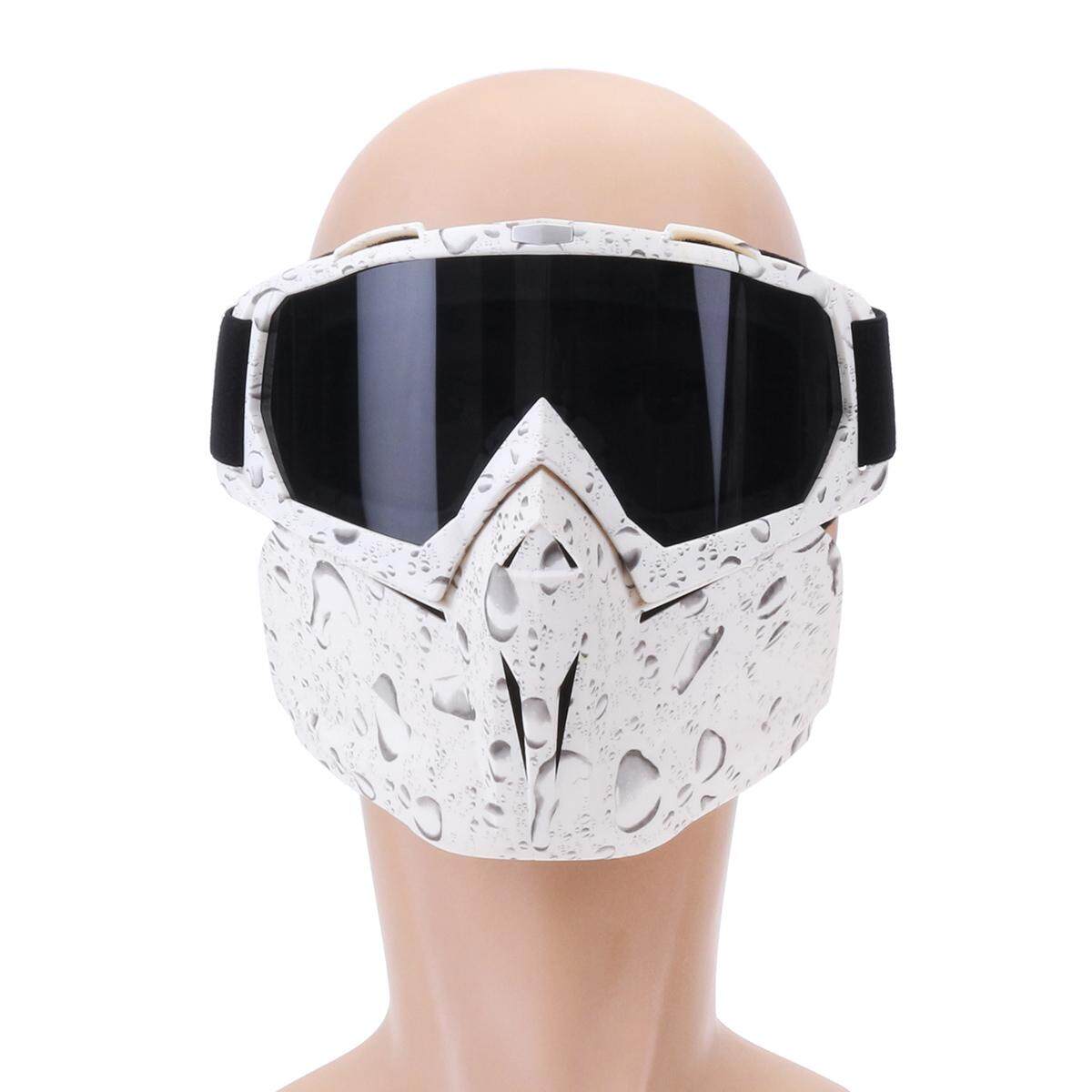 Generic Motorcycle Open Face Shield Skiing Snow Glasses Off Road Dirt