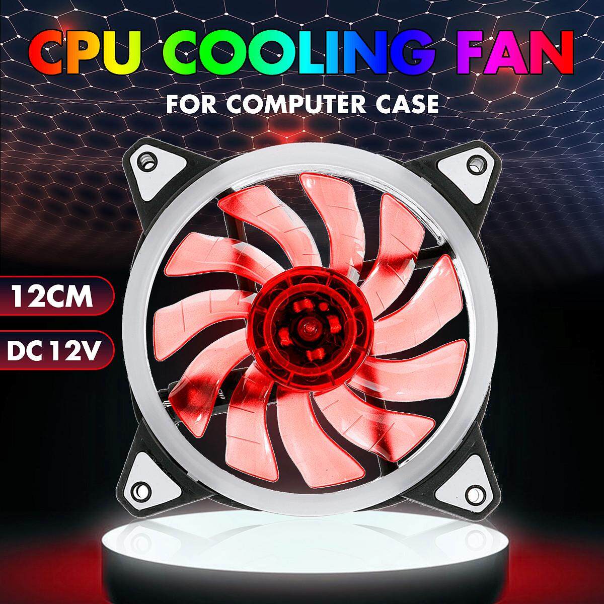 Generic 120mm Colourful LED Cooling Fan 12V 4Pin To 3Pin RGB Computer