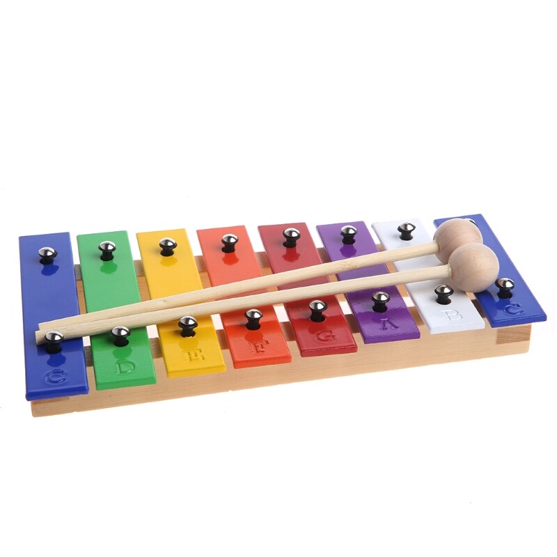 Đàn xylophone 8 nốt nhạc bằng gỗ cho trẻ em đồ chơi âm nhạc nhạc nhạc cụ glockenspiel
