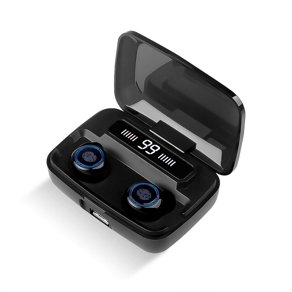 【top-rated】 All Best Gadget Tai nghe thể thao kiểm soát 3500mAh LED TWS bluetooth không dây hủy bỏ Tai nghe Earbuds tai nghe Tai nghe tiếng ồn Tai nghe cảm ứng tai nghe & tai nghe