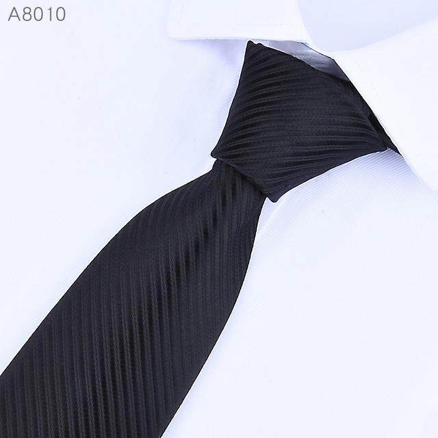 【Ties]cà Vạt Nam Cà Vạt 8Cm Cổ Điển Cho Nam 39; Cà Vạt Đỏ Đám Cưới Trang Trọng Công Sở Cà Vạt Cổ Kẻ Sọc Màu Đen Phụ Kiện Váy Áo Sơ Mi Quà Tặng Ties