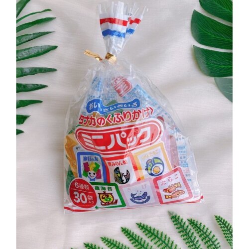 Gia vị rắc cơm Tanaka Furikake 30 gói nhỏ thơm ngon bổ sung dinh dưỡng