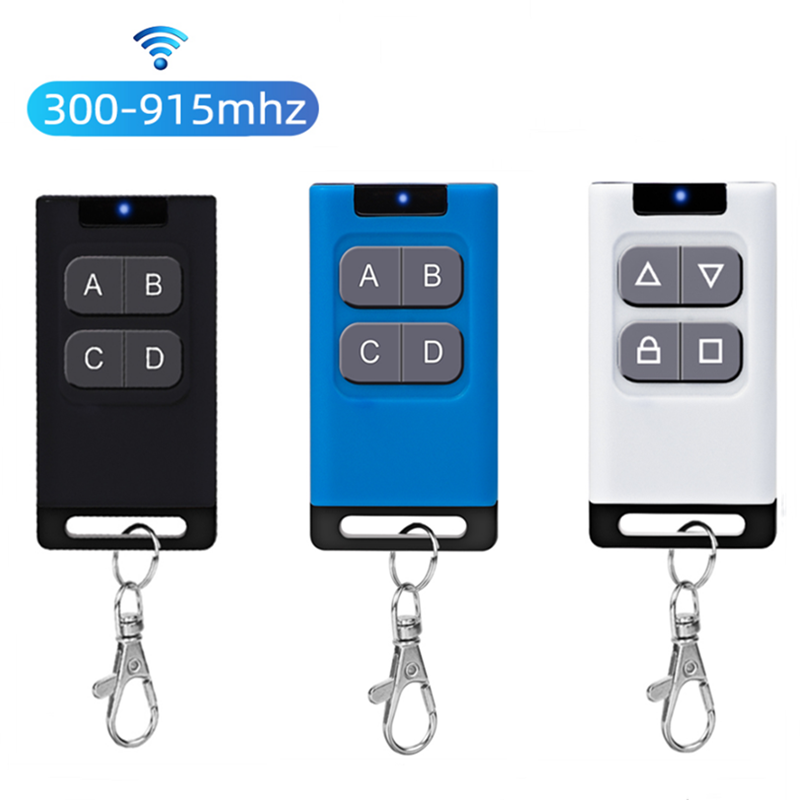 Đa tần số 300-915mhz bộ mở cửa ga-ra điều khiển từ xa 4ch bản sao duplicator cho 433 315 868mhz nhà để xe nhân bản mã từ xa