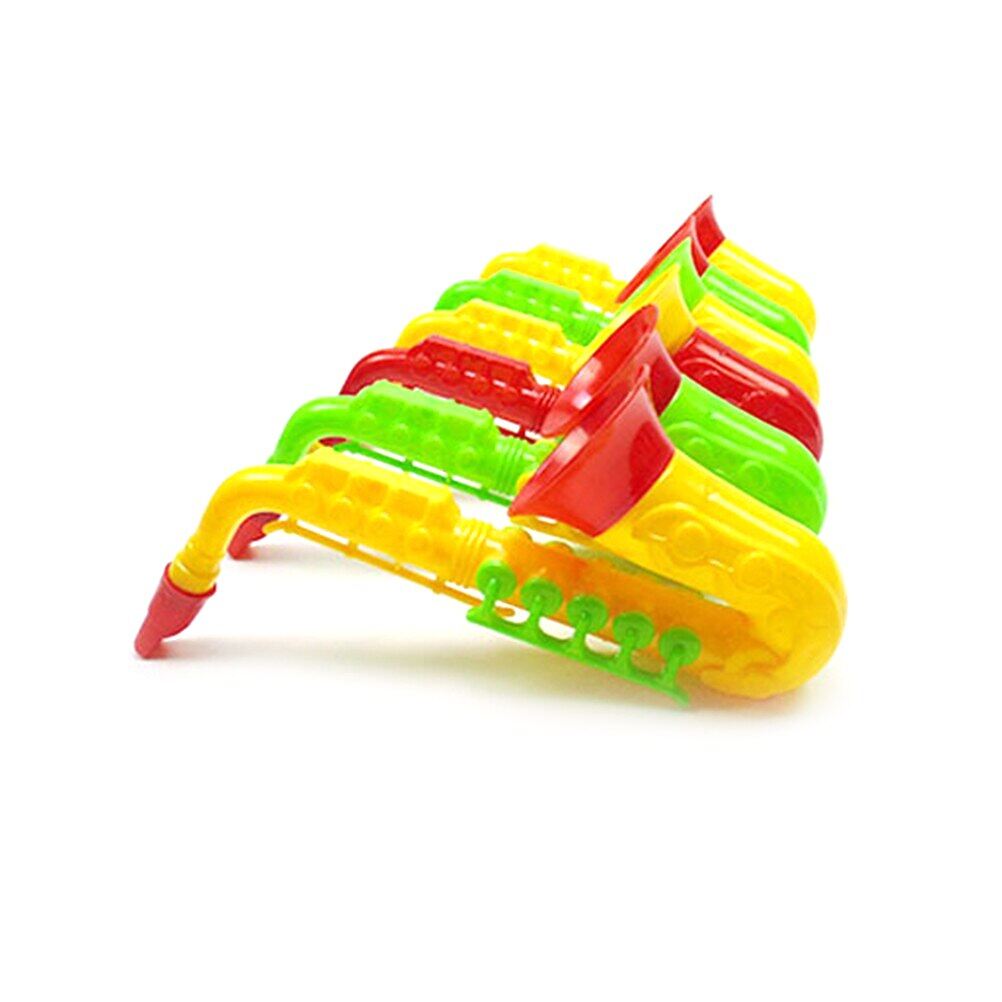 【Hot ticket】 1 Chiếc Nhạc Cụ Saxophone Bằng Nhựa Nhạc Cụ Nhựa 21Cm Cho Trẻ Em Đồ Chơi Giáo Dục Sớm