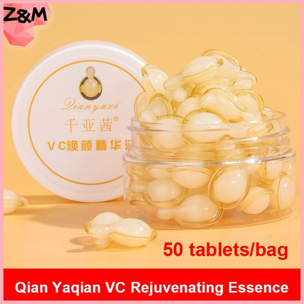 ZWM【Beauty  50 Viên Nang Mặt Collagen VC Serum Dưỡng Trắng Da Mặt Chống Nhăn Mỹ Phẩm Hàn Quốc Dưỡng Ẩm Chăm Sóc Da Mặt【gửi 24H  