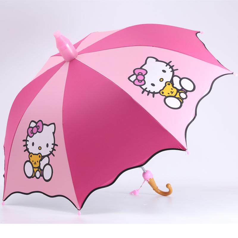 可爱儿童雨伞小学生女男自动幼儿园小孩童公主宝宝超轻儿童晴雨伞