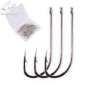 Elder Sea 50pcs High Carbon Steel Fishing Hooks