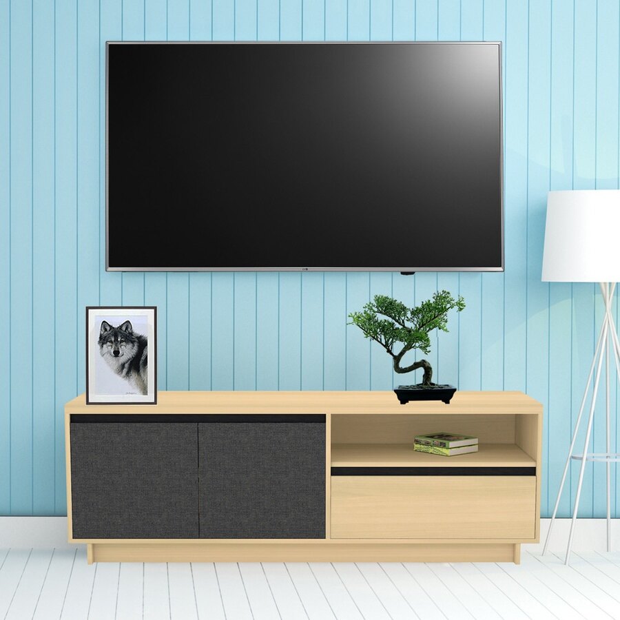 Fortem Fitness-DELICATO ชั้นวางทีวี 2 ประตู 1 ลิ้นชัก รุ่น REAL ขนาด 150X40X45ซม.(AS) สินค้าคุณภาพดี ราคา 2,197 บาท*ส่งฟรี