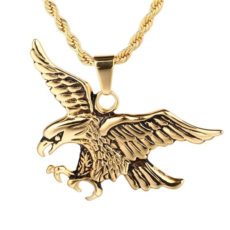 Mặt dây chuyền đại bàng thời trang nam, Vòng Cổ Gothic Punk