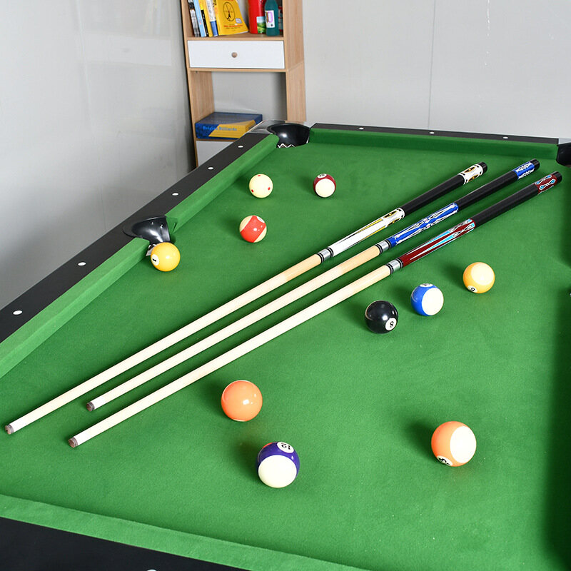 Mỹ đầu to bida cue 1/2 chia gậy bida gỗ đặc bida gậy chơi bi da 57 " chiều dài 12.5mm đầu