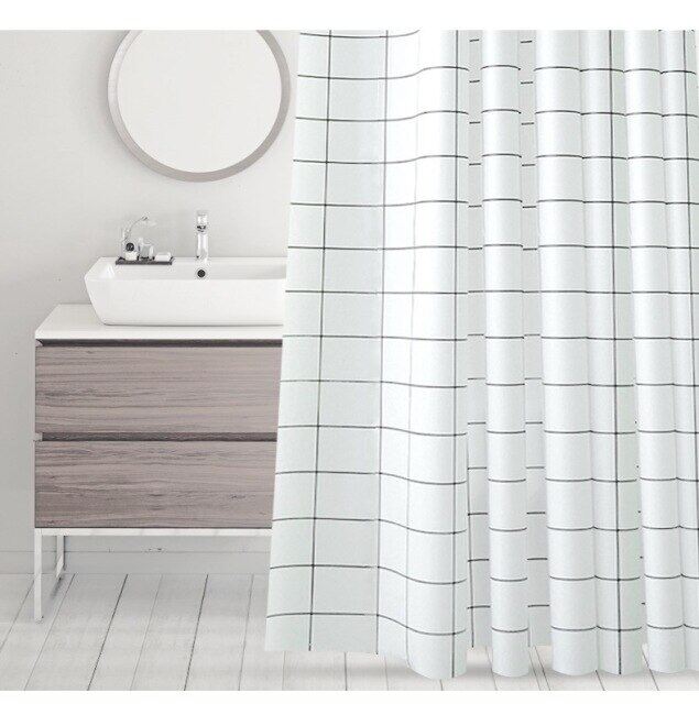 Rèm Phòng Tắm Rèm Phòng Tắm 200*220 Chống Thấm Nước Chống Nấm Mốc Hạng Nặng Peva Hiện Đại Sử Dụng Tại Nhà Cho Bồn Tắm Phòng Tắm