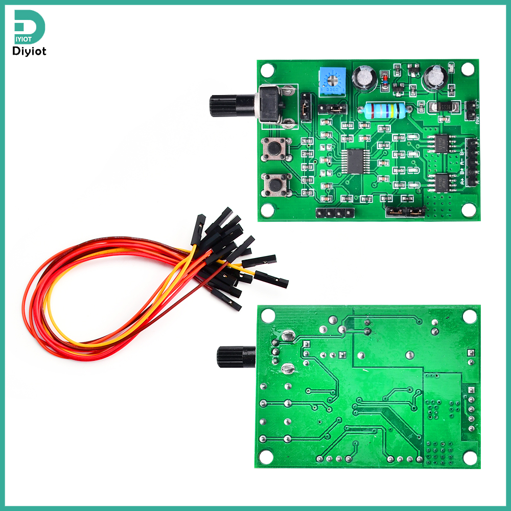 Diymore bộ điều khiển động cơ bước dc 5v-12v bảng mô-đun bộ điều khiển tốc độ động cơ bước đa năng 2 pha 4 dây 4 pha 5 dây mini