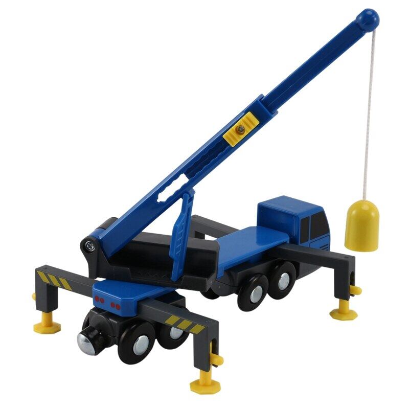 Multiftional Đồ chơi xe lửa Bộ phụ kiện mini Crane xe tải đồ chơi vheicles