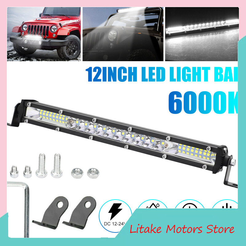 12 Inch 450w Led Work Light Bar Flood Lamp Combination Truck Driving Light