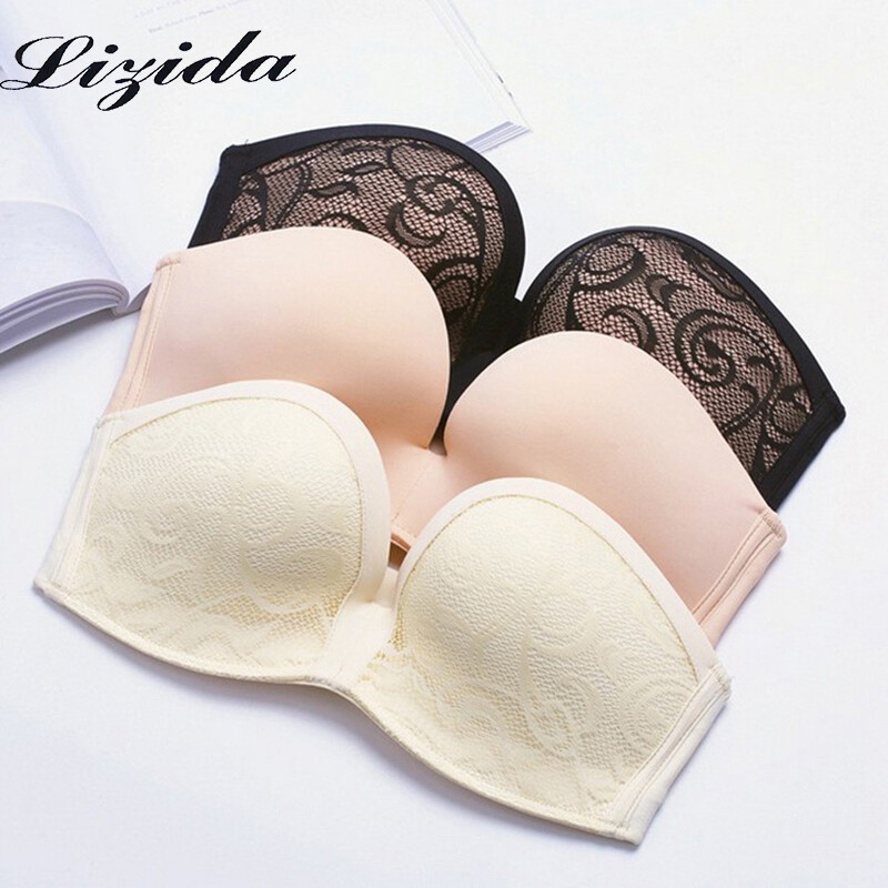 Adhesive Bra For Backless Dress - Invisible Silicone Push Up Bralette For  Women