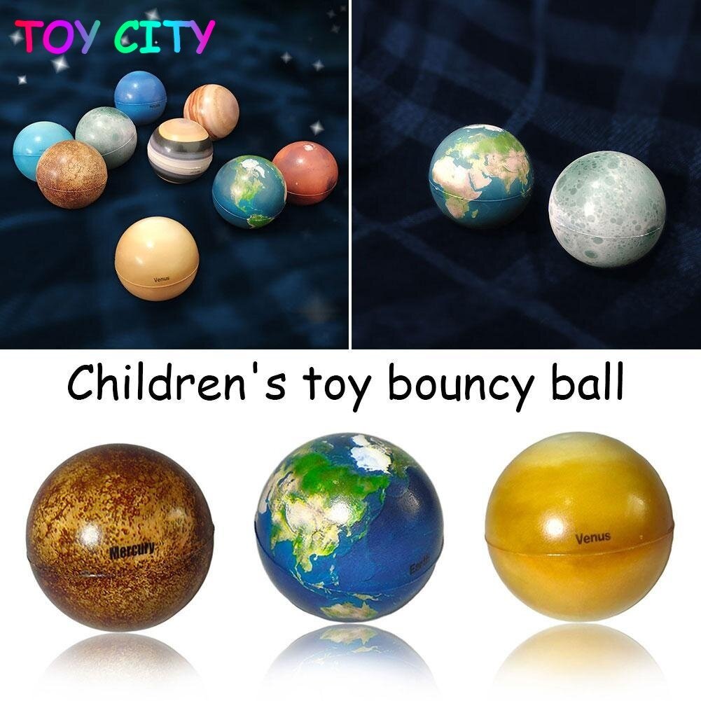 Solar System Planet Balls Stress Relief Educational Toys For Kids