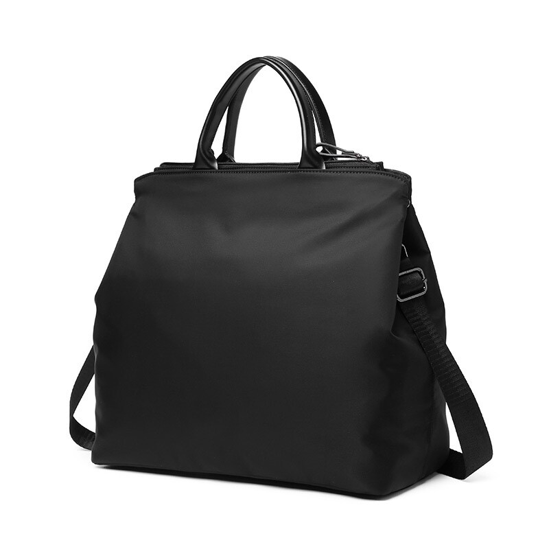MINGKE Máy Tính Xách Tay Túi 13 14 15.6 Inch Tote Túi Sling Bag Đối Với Phụ Nữ Không Thấm Nước Chống Sốc Thời Trang Lớn Kinh Doanh Hàn Quốc Phong Cách